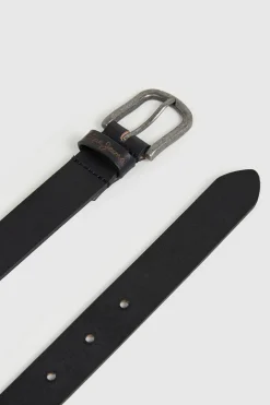 Cintur&oacute;n piel hebilla