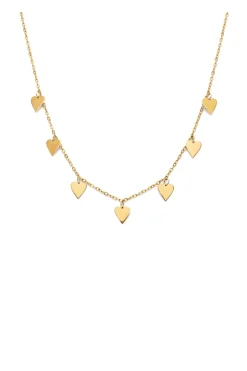 Collar Passion Acero Ba&ntilde;o Oro