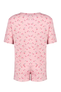 Conjunto de pijama corto cerezas