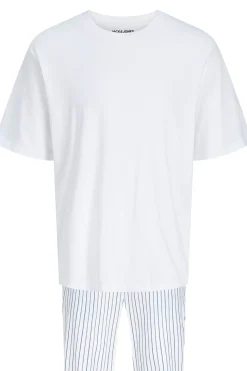 Conjunto pijama pantal&oacute;n largo rayas