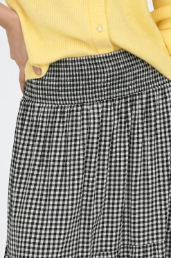 Falda larga fluida