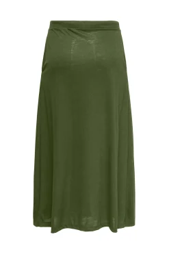 Falda larga lurex
