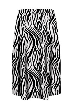 Falda lino 7/8 talla grande