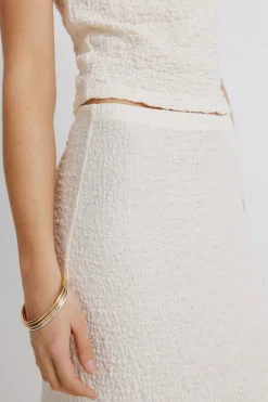 Falda midi estructura