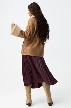 Falda Midi Plisada
