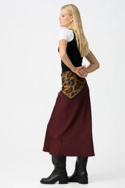 Falda Midi Satinada