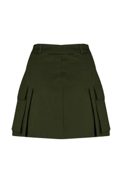 Falda pantal&oacute;n con bolsillos