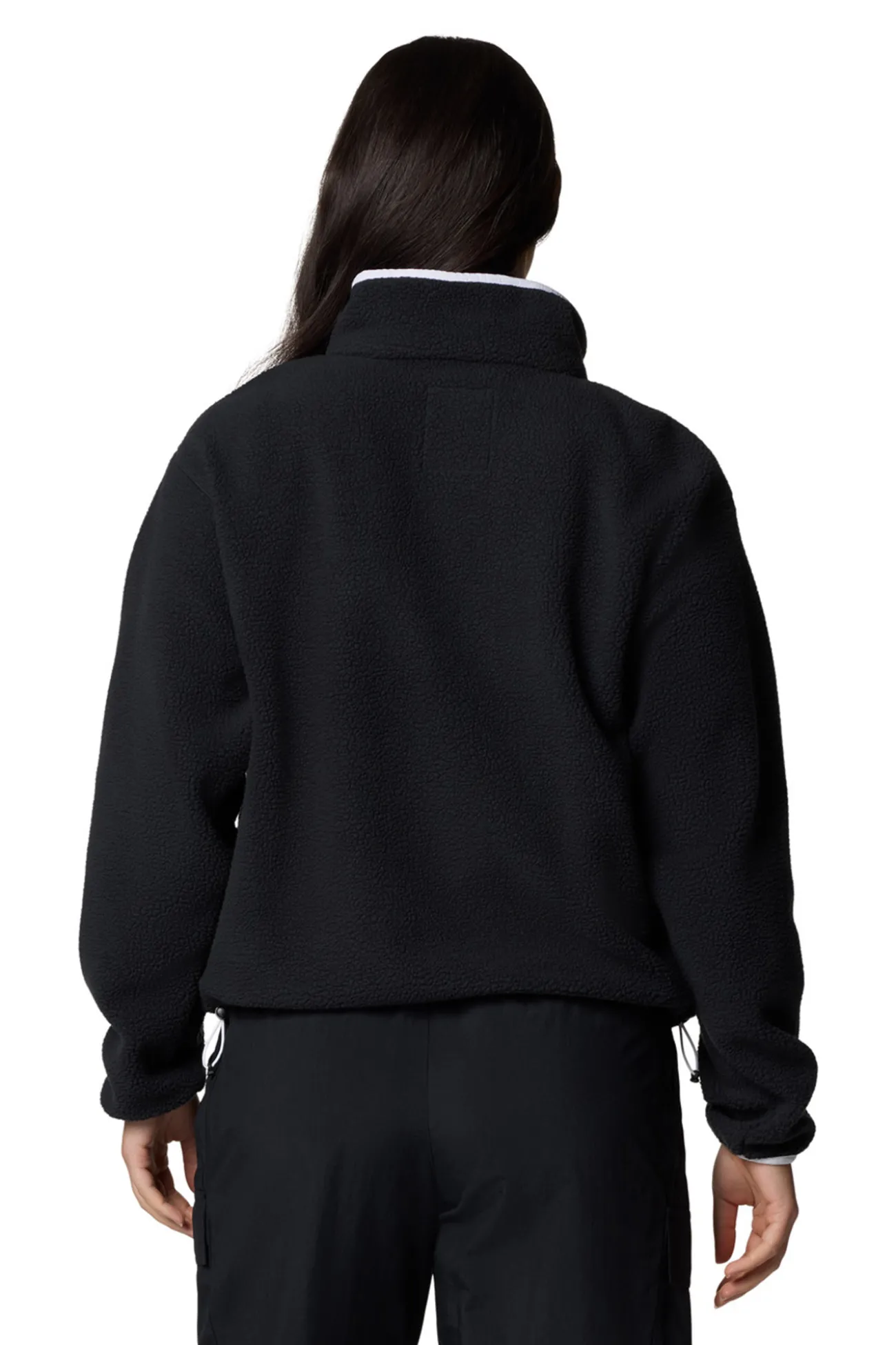 Forro polar sherpa corto con cierre medio Helvetia&trade; II para mujer