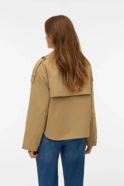 Gabardina corta