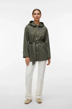 Gabardina midi