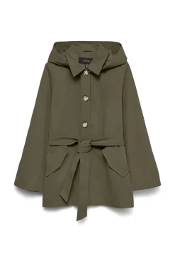 Gabardina midi