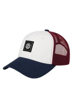 Gorra trucker con visera curva