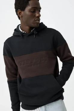 Hoodie con Bordado Frontal
