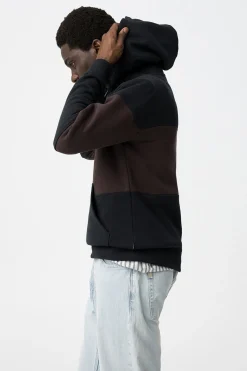 Hoodie con Bordado Frontal
