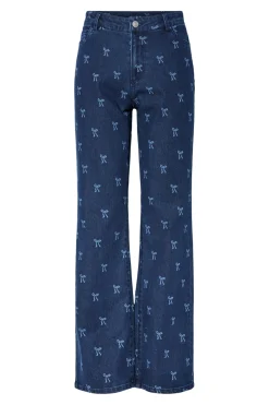 Jean relax estampado lazo