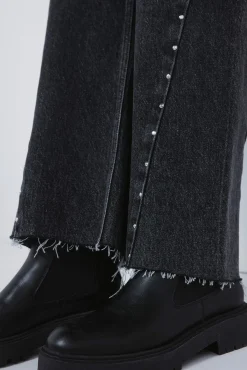 Jeans denim culotte TACHAS ni&ntilde;a