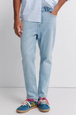 Jeans lavado claro slim fit