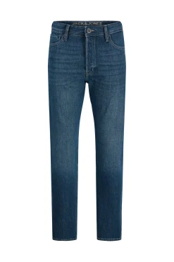 Jeans relaxed tiro alto algod&oacute;n