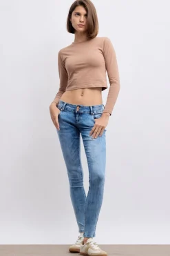 Jeans Skinny Tiro Bajo