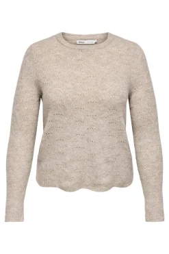 Jersey con detalles calados