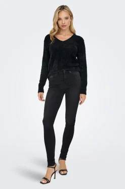 Jersey con efecto pelo