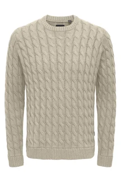 Jersey cuello redondo