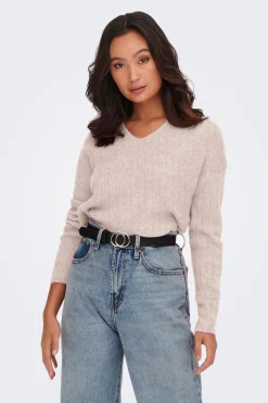 Jersey de canal&eacute; cuello pico