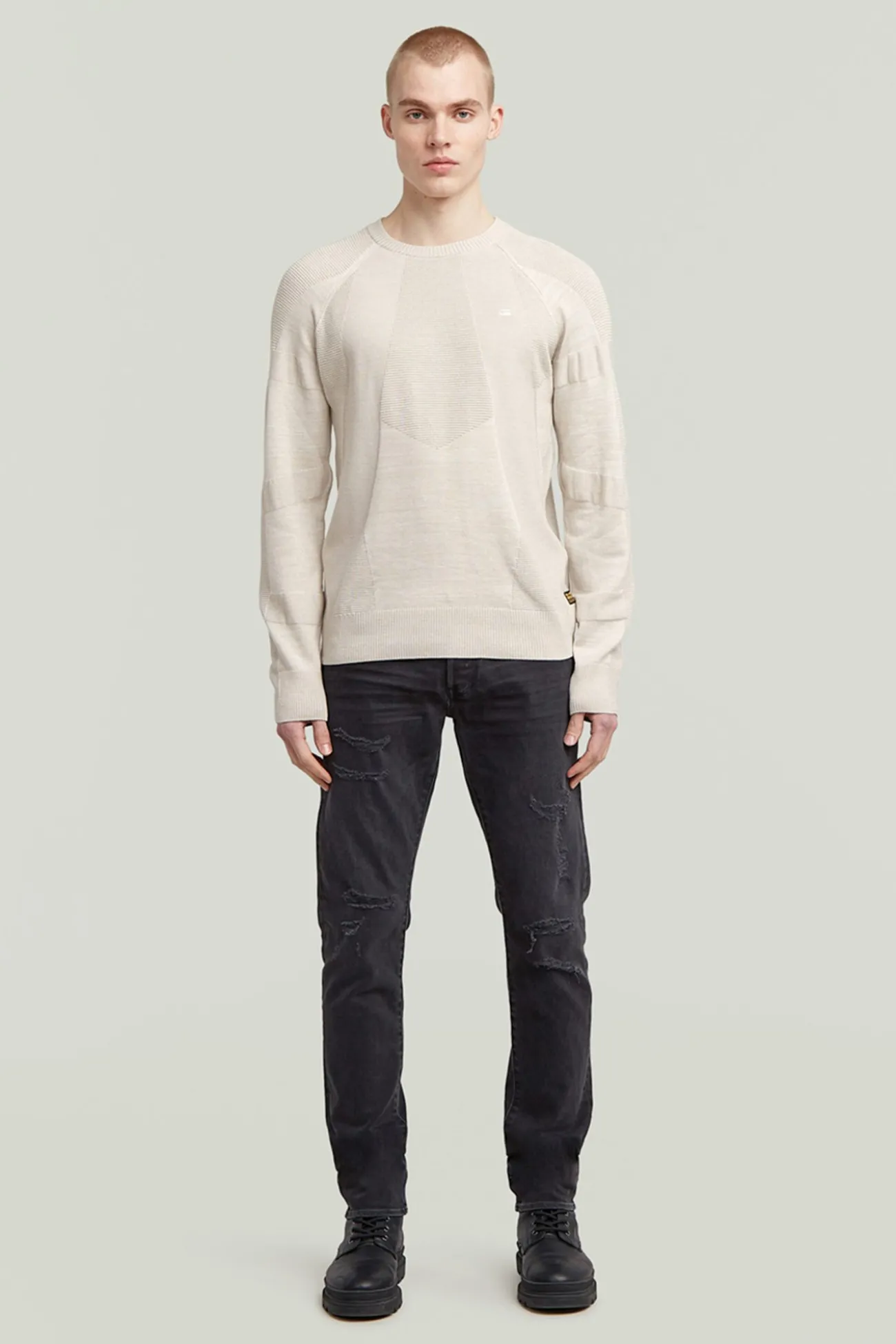 Jersey de corte recto