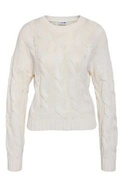 Jersey de ochos con cuello redondo