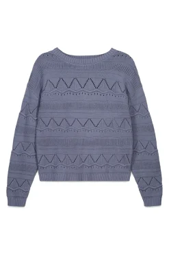 Jersey punto pointelle