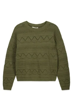 Jersey punto pointelle