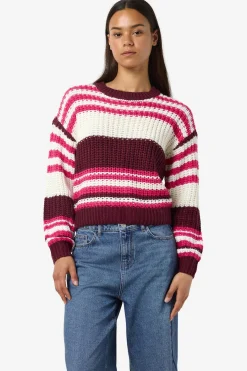 Jersey rayas cuello redondo
