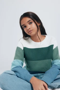 Jersey rayas ni&ntilde;a