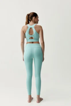 Leggings deportivos Ariadna azul claro