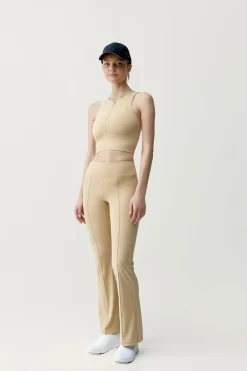Leggings deportivos Marina beige