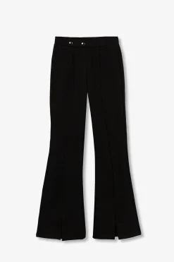 Leggings Flare con Botones Frontales