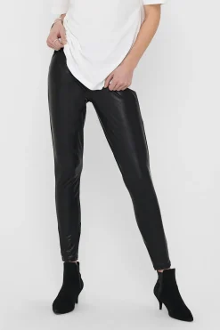 Leggins de mujer liso encerado