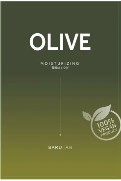Mascarilla de tejido con extracto de oliva