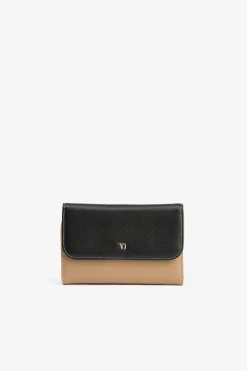 Monedero Bicolor con Solapa