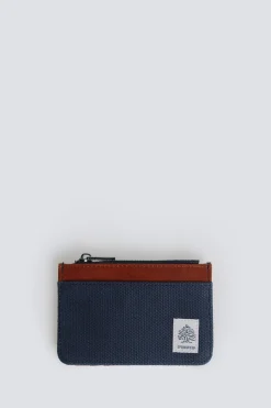 Monedero canvas y efecto piel