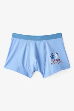 Pack 2 boxers dino rayas