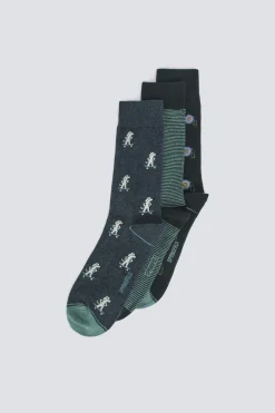 Pack 3 calcetines largos 90's