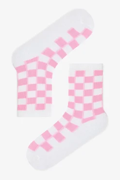 Pack 3 calcetines tobilleros cuadros