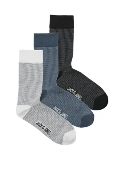 Pack calcetines algodón canalé