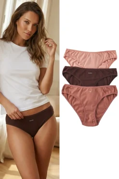 Pack de 3 bragas cl&aacute;sicas