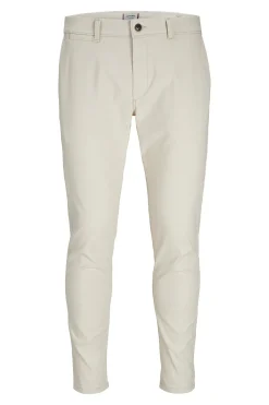 Pantalón chino slim tiro medio