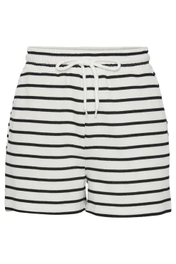 Pantal&oacute;n corto a rayas