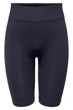 Pantalón corto ciclista estructura canalé