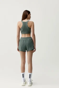 Pantal&oacute;n corto deportivo Padma 2.0 verde