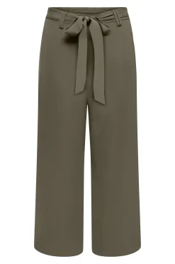 Pantal&oacute;n cropped fluido